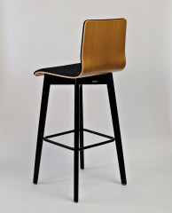 Барный стул Delta Luka RW с мягкой спинкой