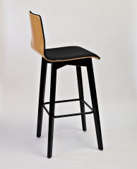 Барный стул Delta Luka RW с мягкой спинкой