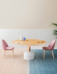 Круглый стол в ярком дизайне Miniforms Illo